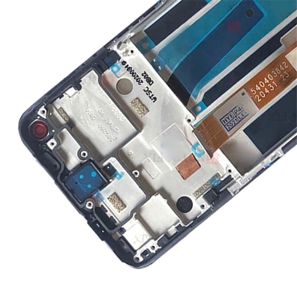 Grade B LCD Screen and Digitizer Assembly + Frame Replacement Part (without Logo) for OnePlus Nord N10 5G - Black-5