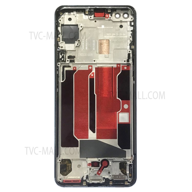 Grade B AMOLED Screen and Digitizer Assembly + Frame Part (without Logo) for OnePlus Nord / 8 Nord 5G / Z - Black-3