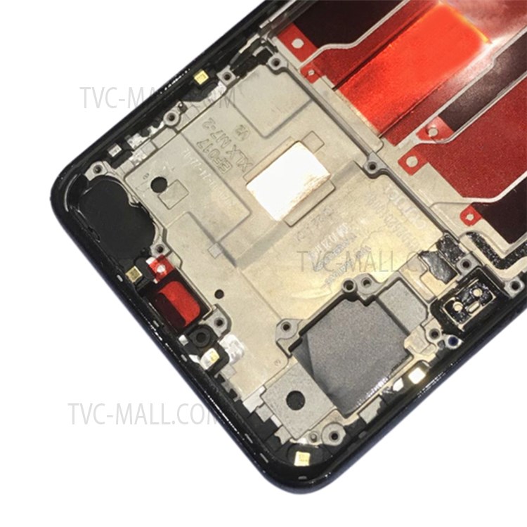 Grade B AMOLED Screen and Digitizer Assembly + Frame Part (without Logo) for OnePlus Nord / 8 Nord 5G / Z - Black-4