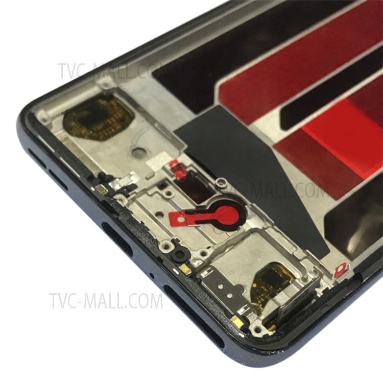 Grade B AMOLED Screen and Digitizer Assembly + Frame Part (without Logo) for OnePlus Nord / 8 Nord 5G / Z - Black-5