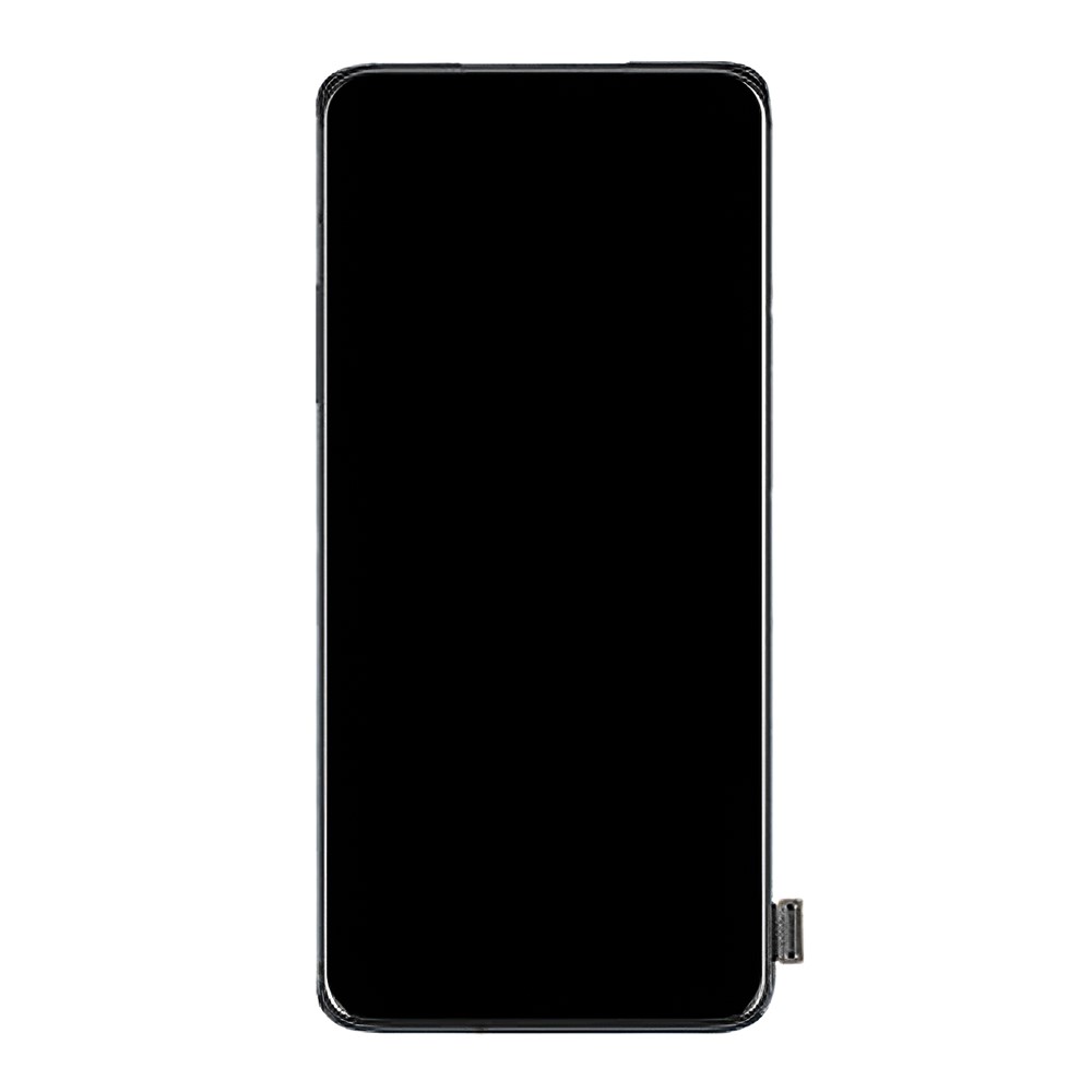 Grade B AMOLED Screen and Digitizer Assembly + Frame Part (without Logo) for OnePlus 7 Pro - Black-2