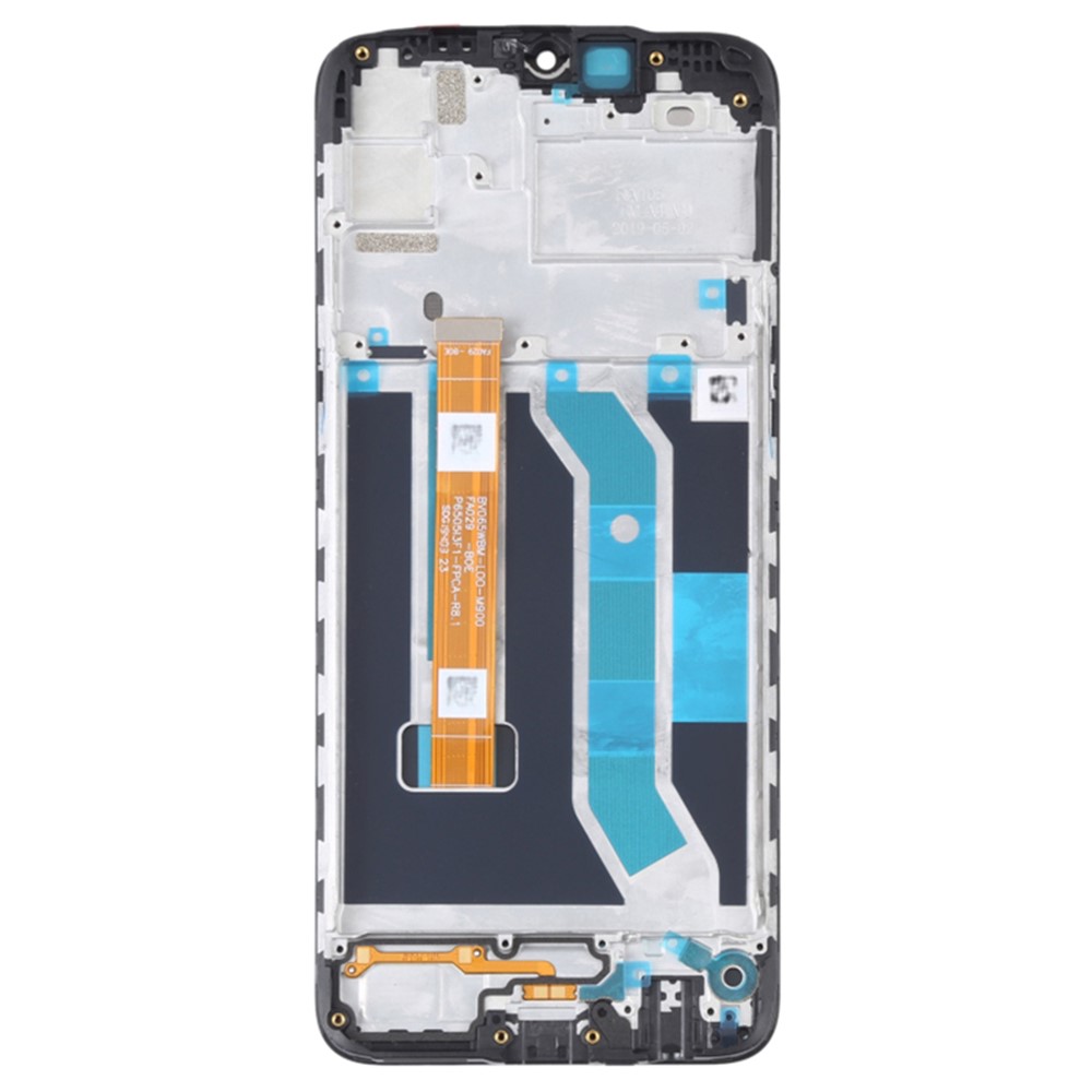 Grade C Assembly LCD Screen and Digitizer Assembly + Frame Part (without Logo) for Realme 6i-3