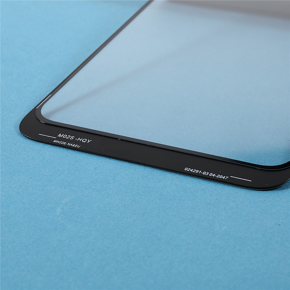 Screen Glass Lens + OCA Adhesive Replacement (without Logo) for Samsung Galaxy M02s M025-6