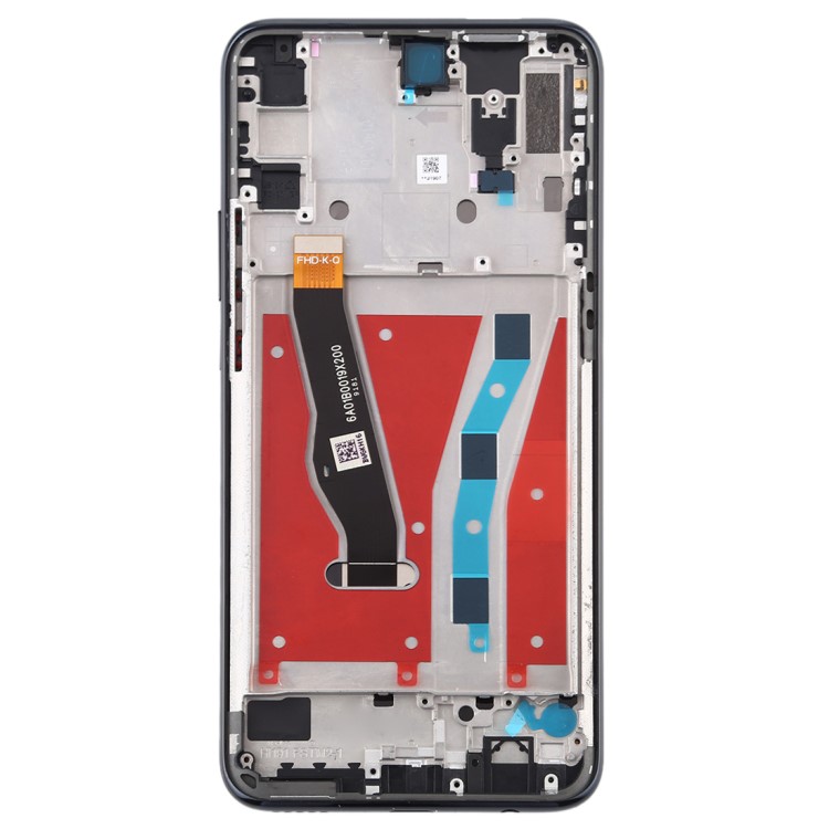 Assento de Slice de LCD Eem Grade S Assenho de Digitizador + Substituição do Compro (sem Logotipo) Para Huawei P Smart Z / Y9 Prime 2019 - Preto-3