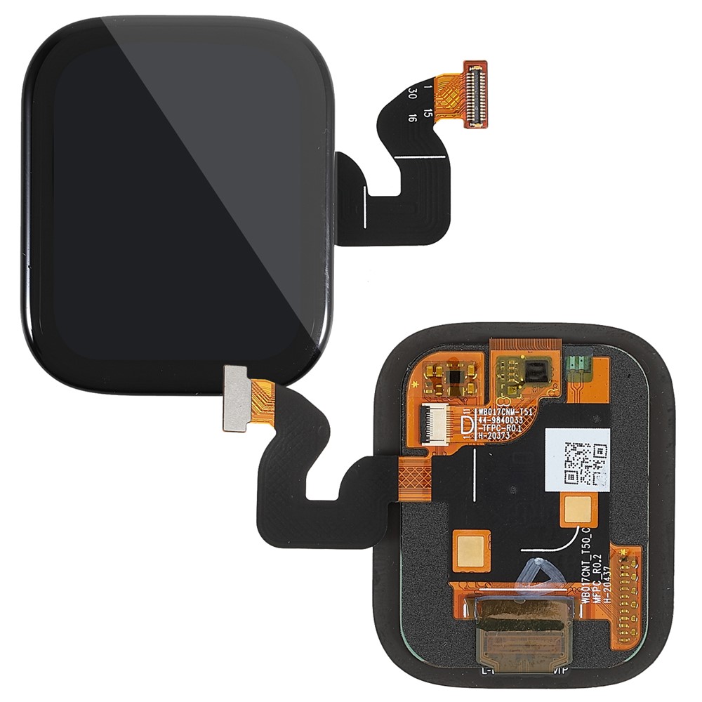 Grade S Smart Watch Replacement Part OEM AMOLED Screen and Digitizer Assembly for Huami Amazfit GTS 2e (Without Logo)-1