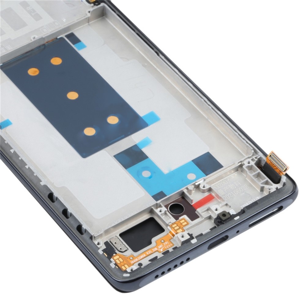 For Xiaomi 11T/11T Pro Grade S OEM AMOLED Screen and Digitizer Assembly + Frame Replace Part (without Logo) - Black-5