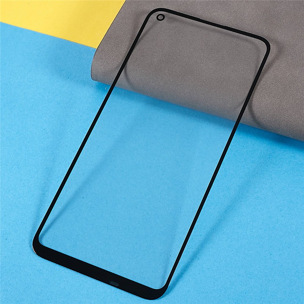 For Huawei Honor Play 3 Grade C Screen Glass Lens + OCA Adhesive Replacement (without Logo)-2