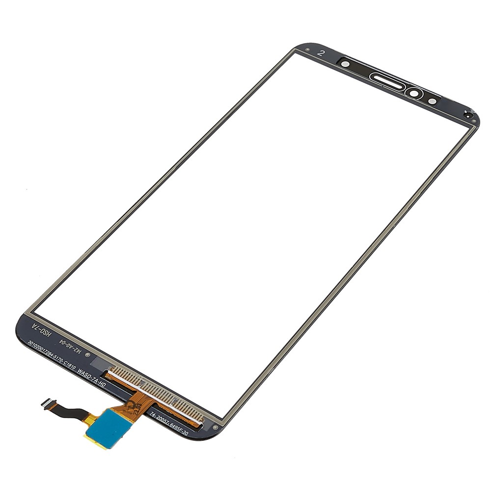 For Honor 7A (with Fingerprint Sensor)/Huawei Y6 (2018) Digitizer Touch Screen Glass Replacement Part (without Logo) - Black-6