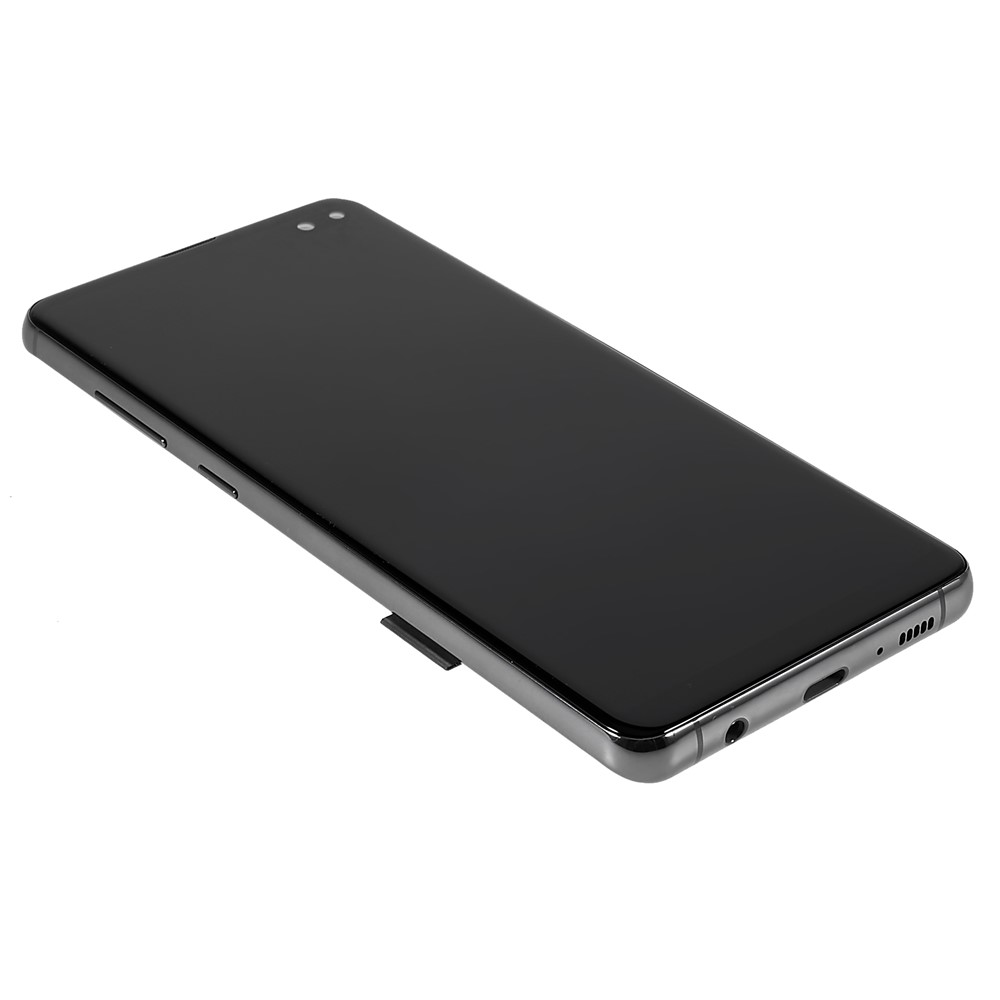 Para Samsung Galaxy S10 Plus G975 Grado C LCD y Conjunto de Reemplazo de Marco + Parte de Reemplazo de Cuadro (TFT Technology) (sin Logotipo) - Negro