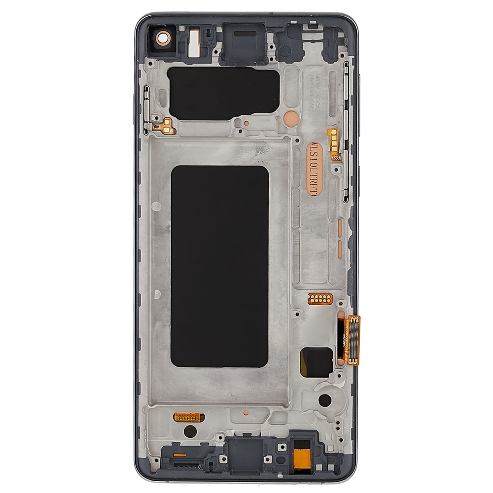 For Samsung Galaxy S10 G973 Grade C LCD Screen and Digitizer Assembly + Frame Replacement Part (TFT Workmanship) (without Logo) - Black-4