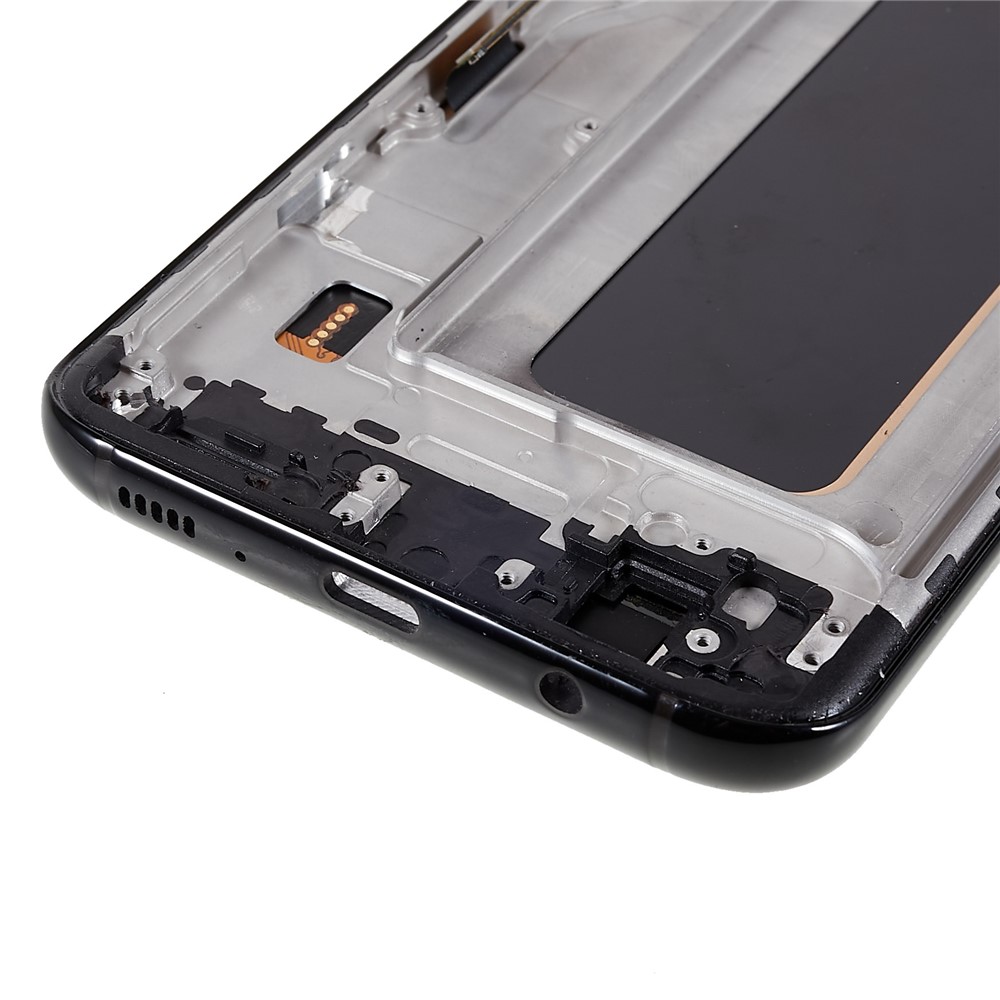 For Samsung Galaxy S8+ Grade C LCD Screen and Digitizer Assembly + Frame Replacement Part (TFT Workmanship) (without Logo) - Black-9