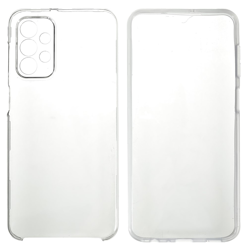 For Samsung Galaxy A23 4G (165.4 x 76.9 x 8.4mm) PET + TPU + Acrylic Hybrid Cover Full Protection Detachable 2-in-1 Phone Case-1