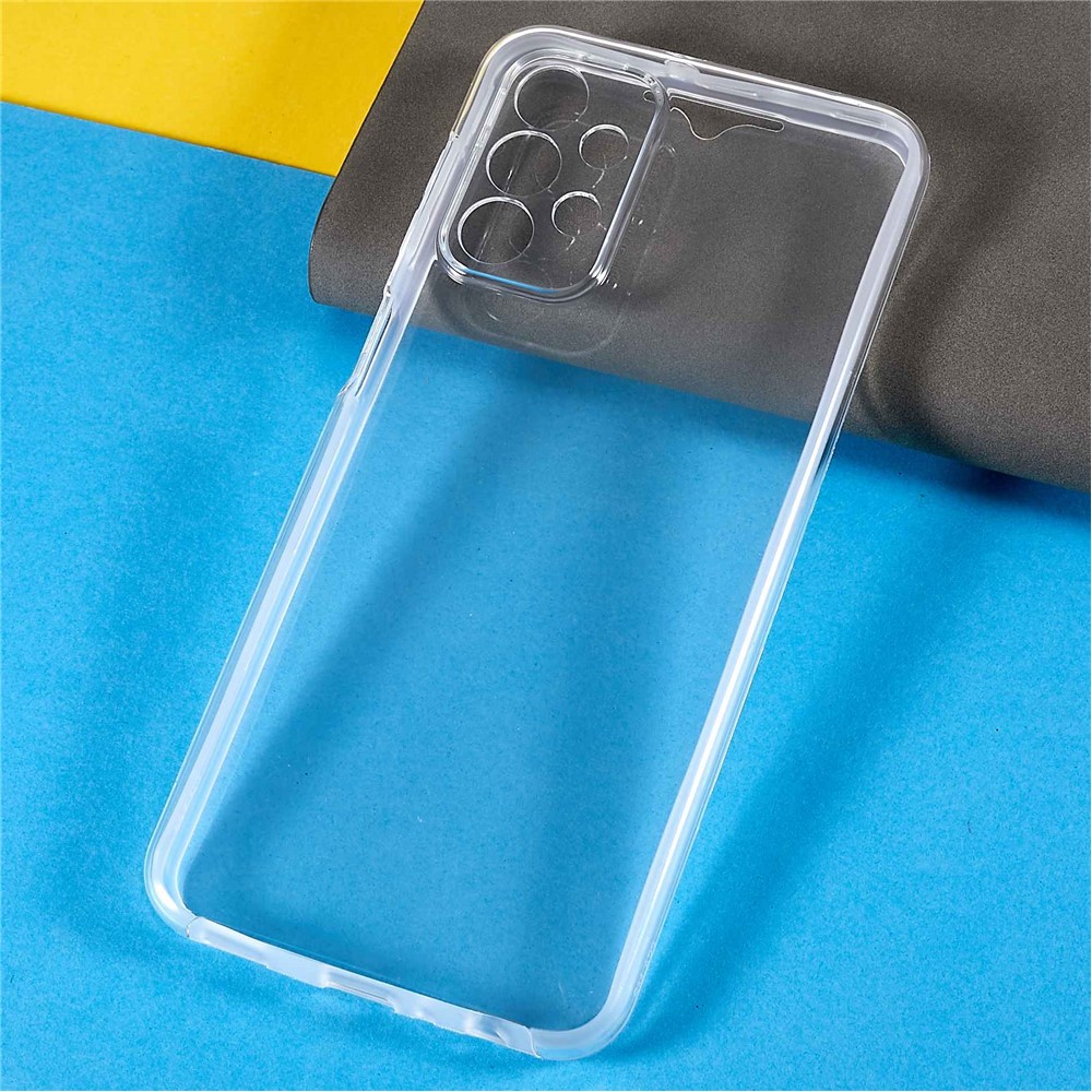 For Samsung Galaxy A23 4G (165.4 x 76.9 x 8.4mm) PET + TPU + Acrylic Hybrid Cover Full Protection Detachable 2-in-1 Phone Case-2