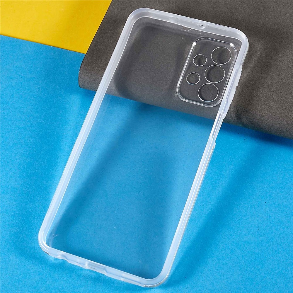 For Samsung Galaxy A23 4G (165.4 x 76.9 x 8.4mm) PET + TPU + Acrylic Hybrid Cover Full Protection Detachable 2-in-1 Phone Case-5
