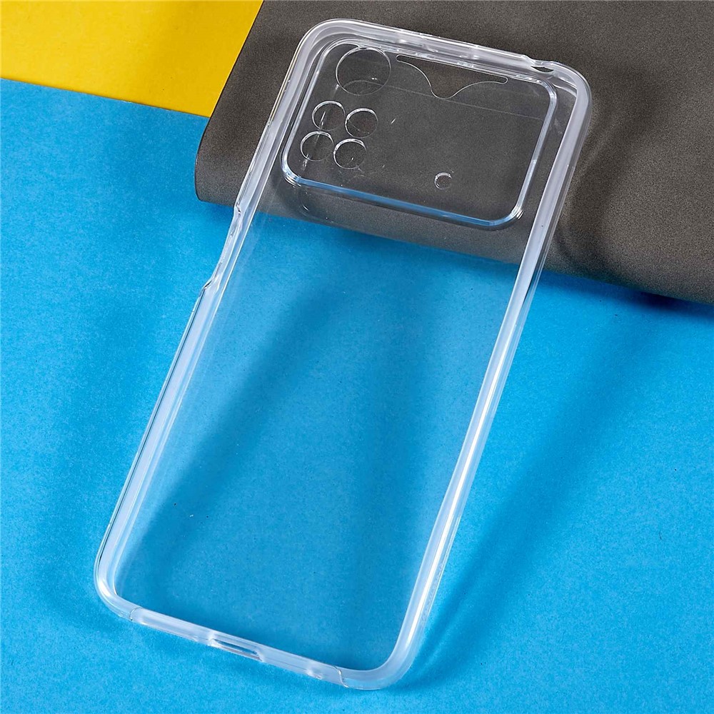 For Xiaomi Poco M4 Pro 4G PET Front Cover + TPU + Acrylic Phone Case All-inclusive Protection Detachable 2-in-1 Cover-2