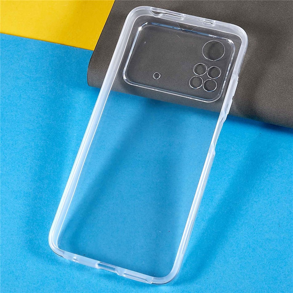 For Xiaomi Poco M4 Pro 4G PET Front Cover + TPU + Acrylic Phone Case All-inclusive Protection Detachable 2-in-1 Cover-5