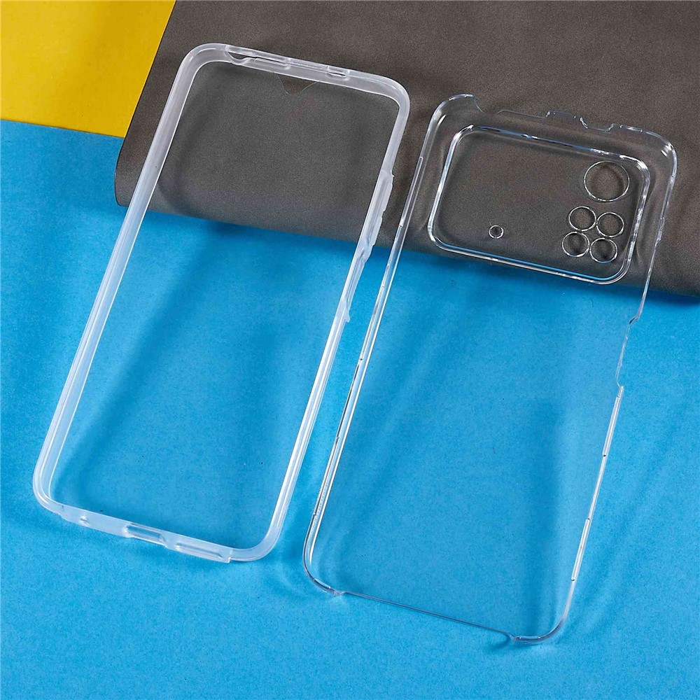For Xiaomi Poco M4 Pro 4G PET Front Cover + TPU + Acrylic Phone Case All-inclusive Protection Detachable 2-in-1 Cover-6