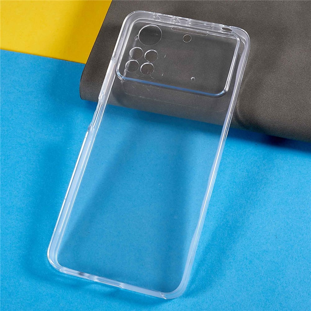 For Xiaomi Poco X4 Pro 5G Detachable 2-in-1 PET + TPU + Acrylic Phone Case Anti-drop Full Protection Cover-2