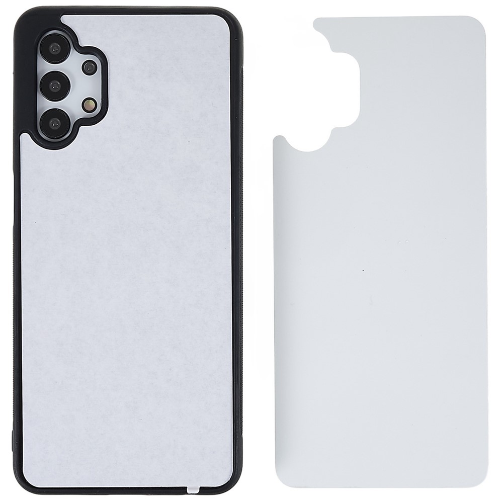 For Samsung Galaxy A32 5G/M32 5G Good Protection Phone Cover Heat Transfer Printing TPU+PC+Aluminum Sheet Phone Shell-1