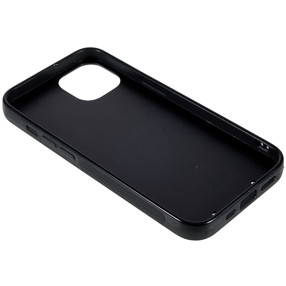 Soft TPU+PC+Aluminum Sheet Phone Cover for iPhone 13 6.1 inch, Supporting Heat Transfer Printing Phone Case-6