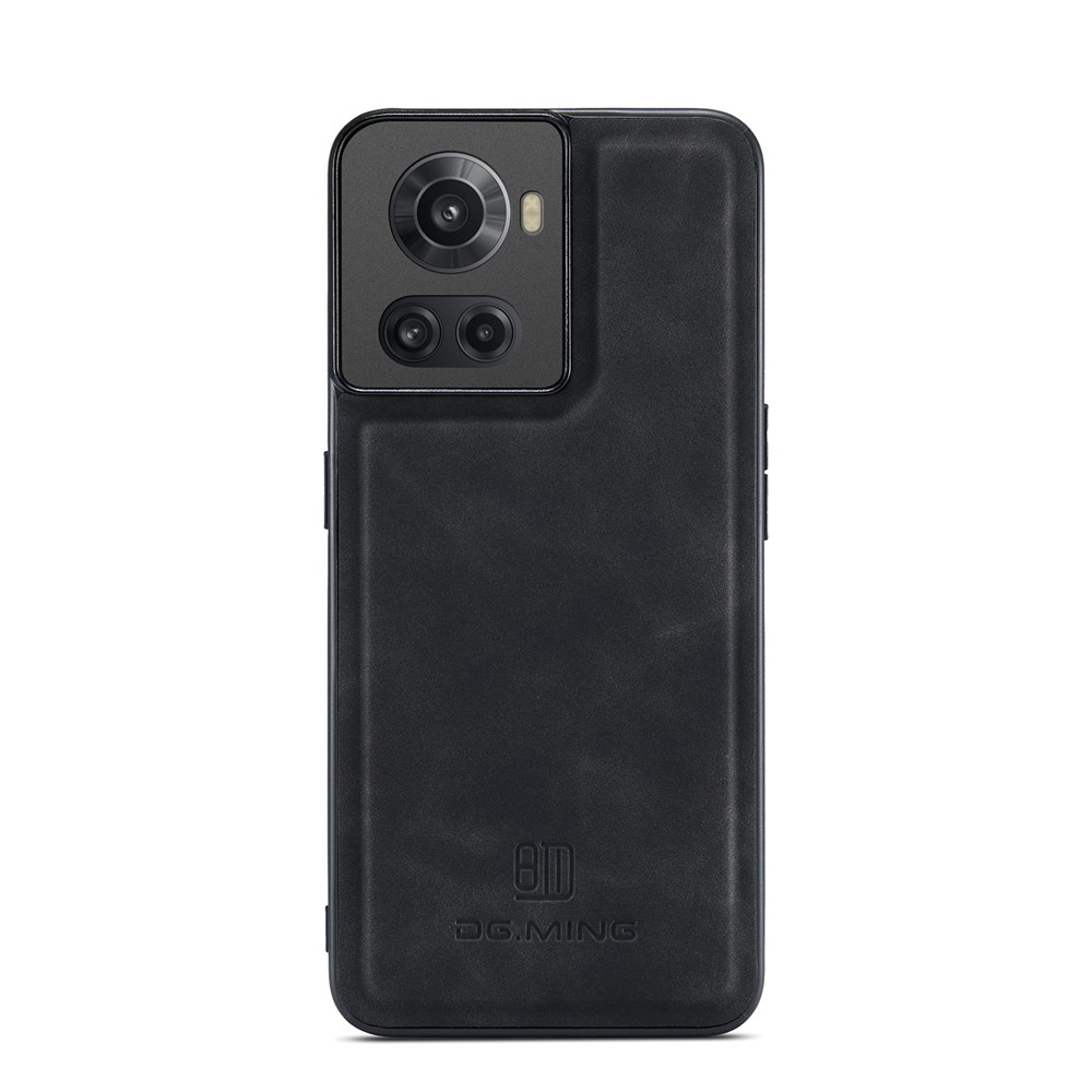 DG.MING M2 Series for OnePlus Ace 5G/10R 5G Detachable 2-in-1 Magnetic Wallet Phone Case with Kickstand - Black-5