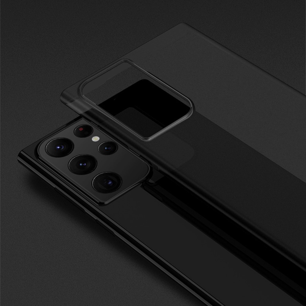 X-LEVEL for Samsung Galaxy S22 Ultra 5G Real Machine Moulding Anti-fingerprint PP Matte Mobile Phone Case - Black-11