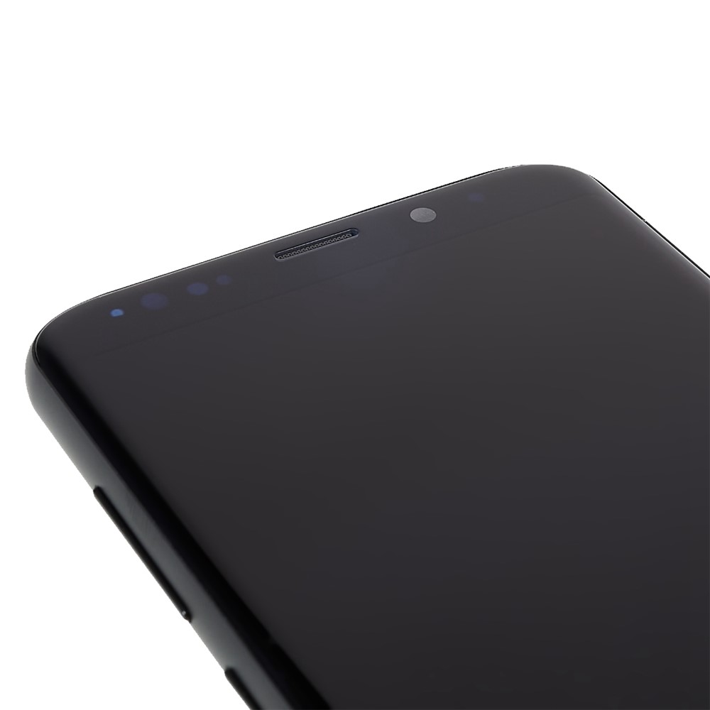 Für Samsung Galaxy s9 + G965F Grad C LCD -bildschirm Und Digitalisiererbaugruppe + Rahmenersatzteil (TFT -technologie) (ohne Logo) - Schwarz