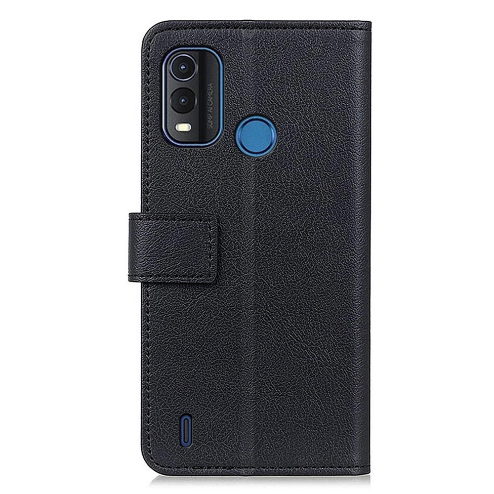 For Nokia G11 Plus 4G Magnetic Clasp PU Leather + TPU Full Protection Phone Cover with Wallet Stand - Black-8