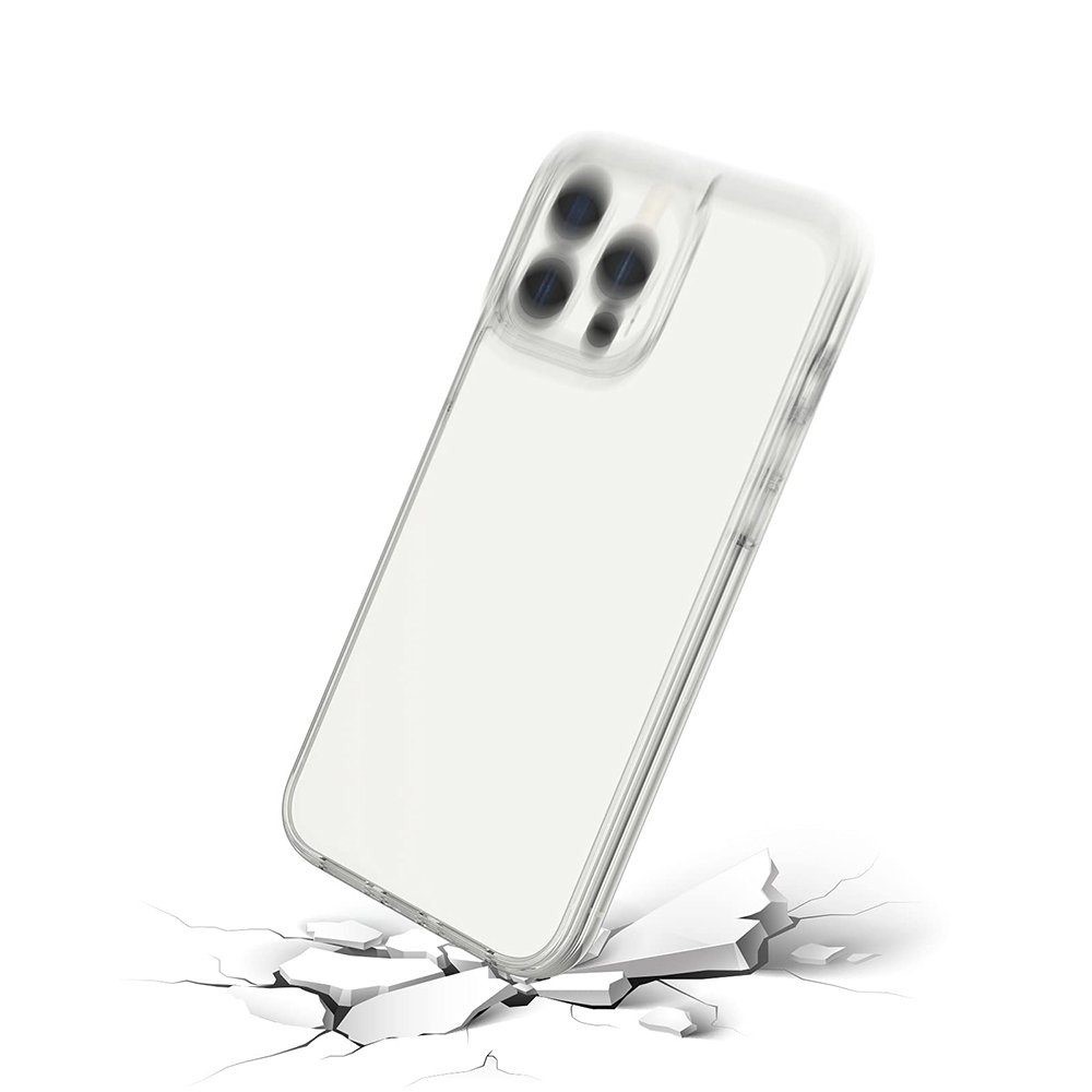 For iPhone 13 Pro Max 6.7 inch TPU Case Drop-proof Transparent Phone Cover Protector-3