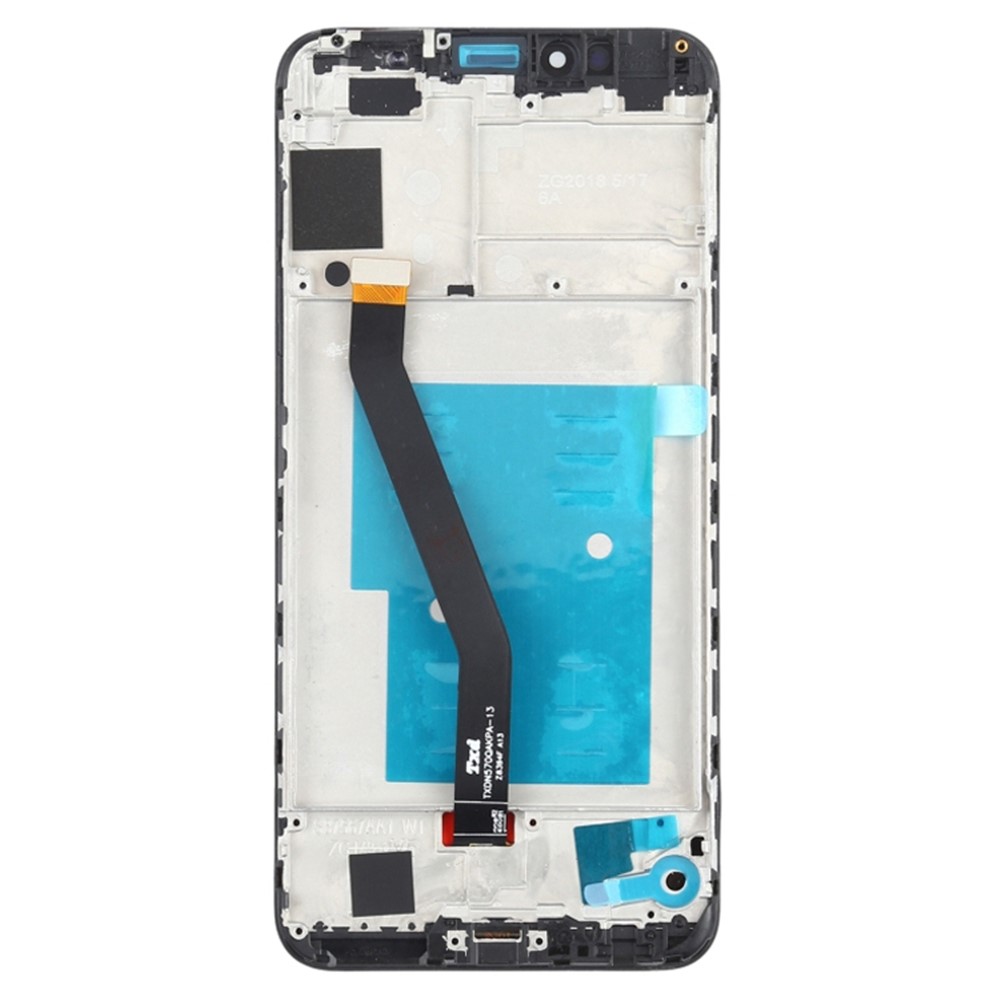 For Huawei Y6 (2018) / Enjoy 8e / Honor 7A (with Fingerprint Sensor) Grade C LCD Screen and Digitizer Assembly + Frame (without Logo) - Black-2