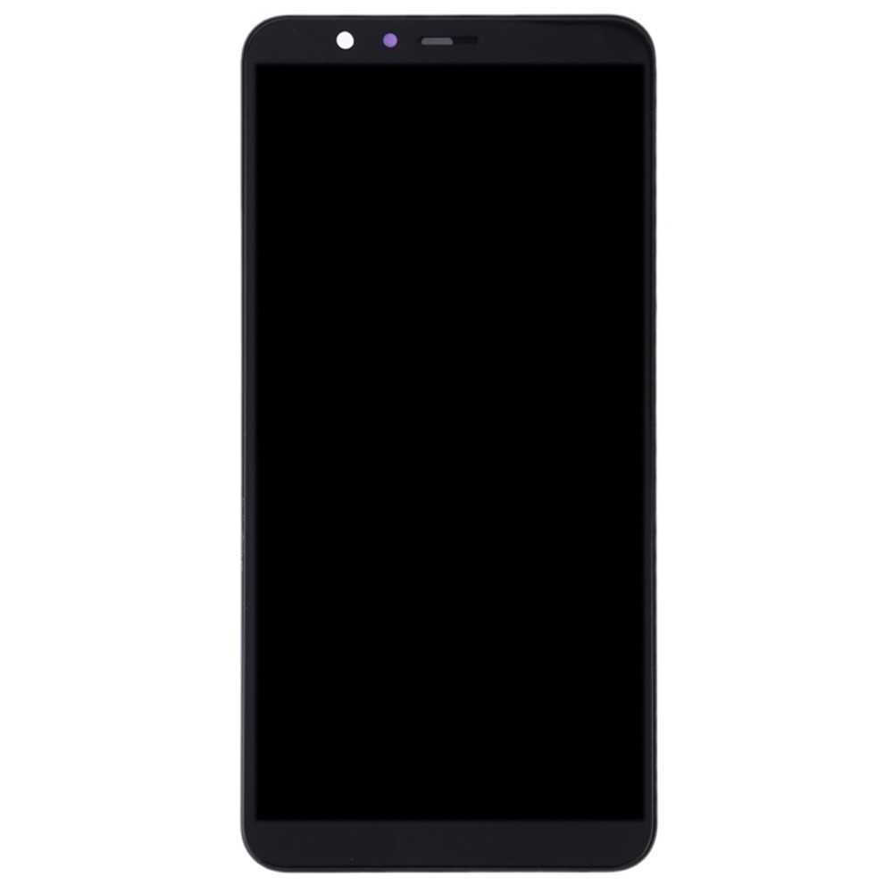For Huawei Honor 7X Grade C LCD Screen and Digitizer Assembly + Frame Replacement Part (without Logo) - Black-3