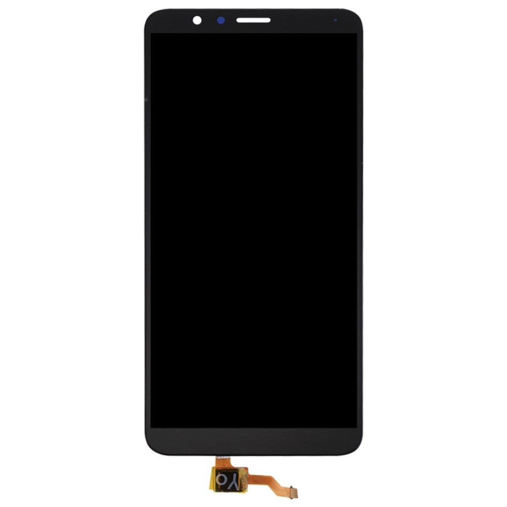 For Huawei Honor 7X Grade C LCD Screen and Digitizer Assembly Replacement Part (without Logo) - Black-2