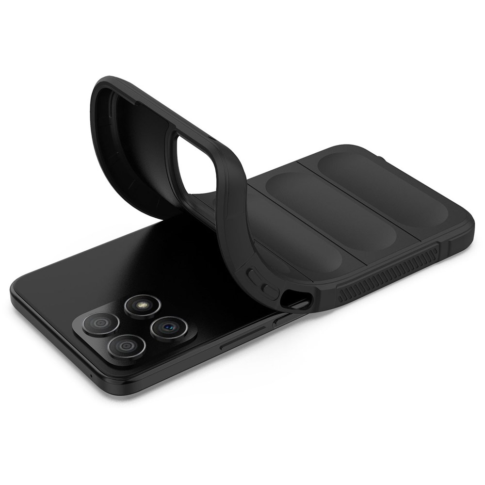 For Honor X8 / X30i Rugged Back Cover Anti-fall Protection Flexible TPU Phone Case - Black-3