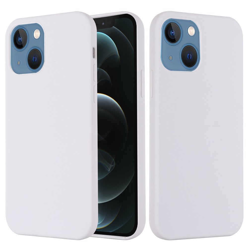 For iPhone 14 Max 6.7 inch MagSafe Wireless Charging Phone Case Soft Shockproof Wear-resistant Silicone Cover - White-6