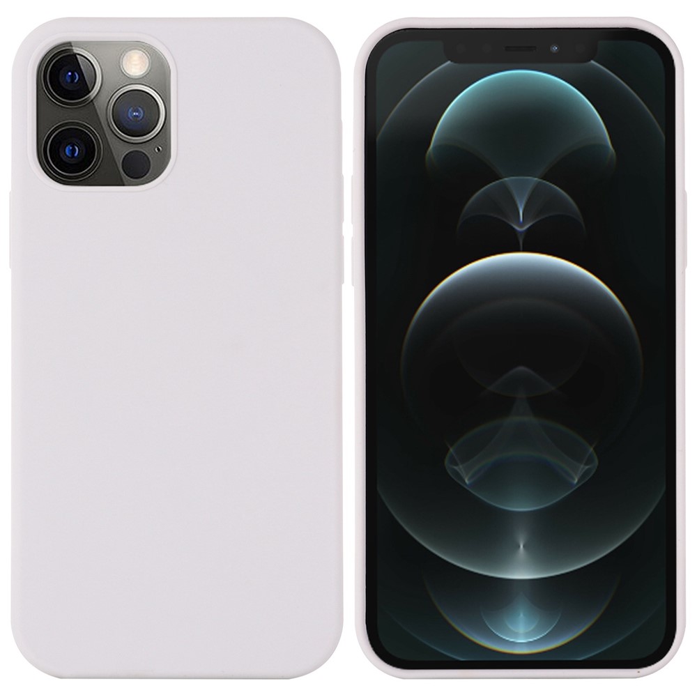 For iPhone 14 Pro 6.1 inch MagSafe Wireless Charging Phone Case Lightweight Soft Anti-scratch Silicone Cover - White-1