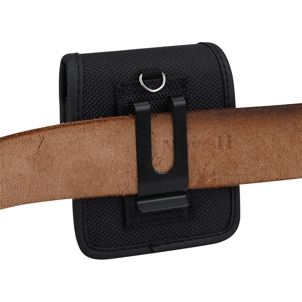 For Samsung Galaxy Z Flip4 5G / Flip3 5G Oxford Cloth Waist Belt Clip Phone Case Folding Phone Bag Pouch-4