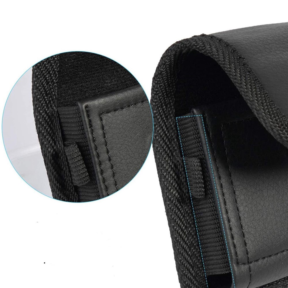 For Samsung Galaxy Z Flip4 5G / Flip3 5G PU Leather Waist Loop Phone Case Belt Clip Magnetic Flip Phone Bag-6