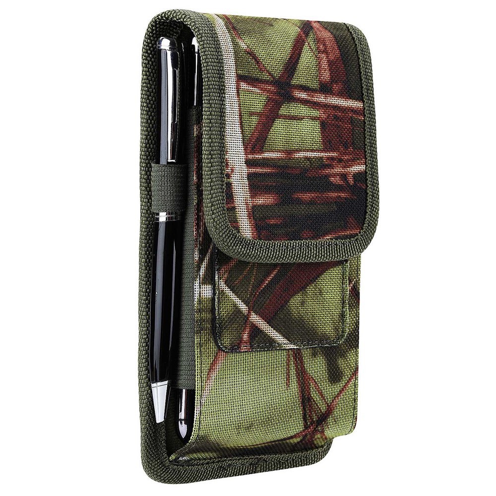 For Samsung Galaxy Z Fold4 5G / Fold3 5G Oxford Cloth Camouflage Waist Phone Case Belt Clip Folding Phone Bag-2