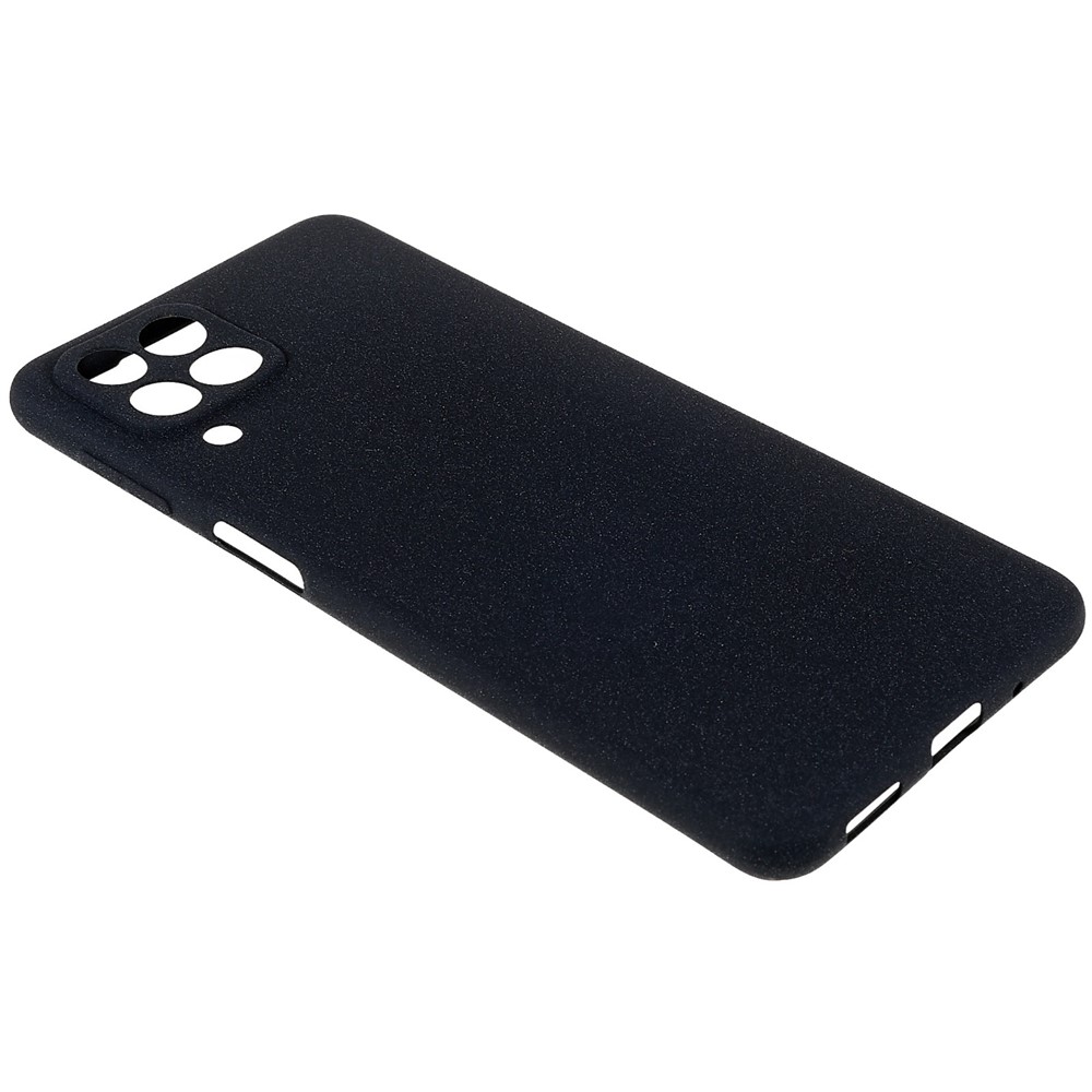 For Samsung Galaxy M53 5G Ultra Thin Anti-fall TPU Phone Case Anti-scratch Back Cover Double-Sided Matte Phone Shell - Black-5