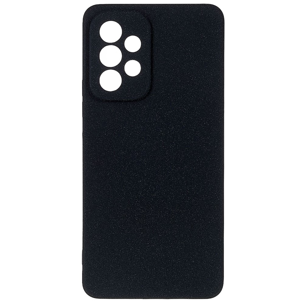 For Samsung Galaxy A53 5G Ultra Thin TPU Phone Case Drop-proof Back Cover Double-Sided Matte Phone Shell - Black-2