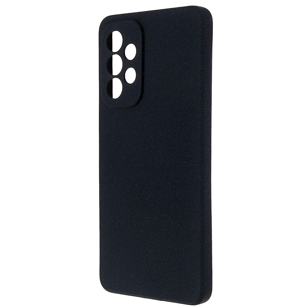 For Samsung Galaxy A53 5G Ultra Thin TPU Phone Case Drop-proof Back Cover Double-Sided Matte Phone Shell - Black-3