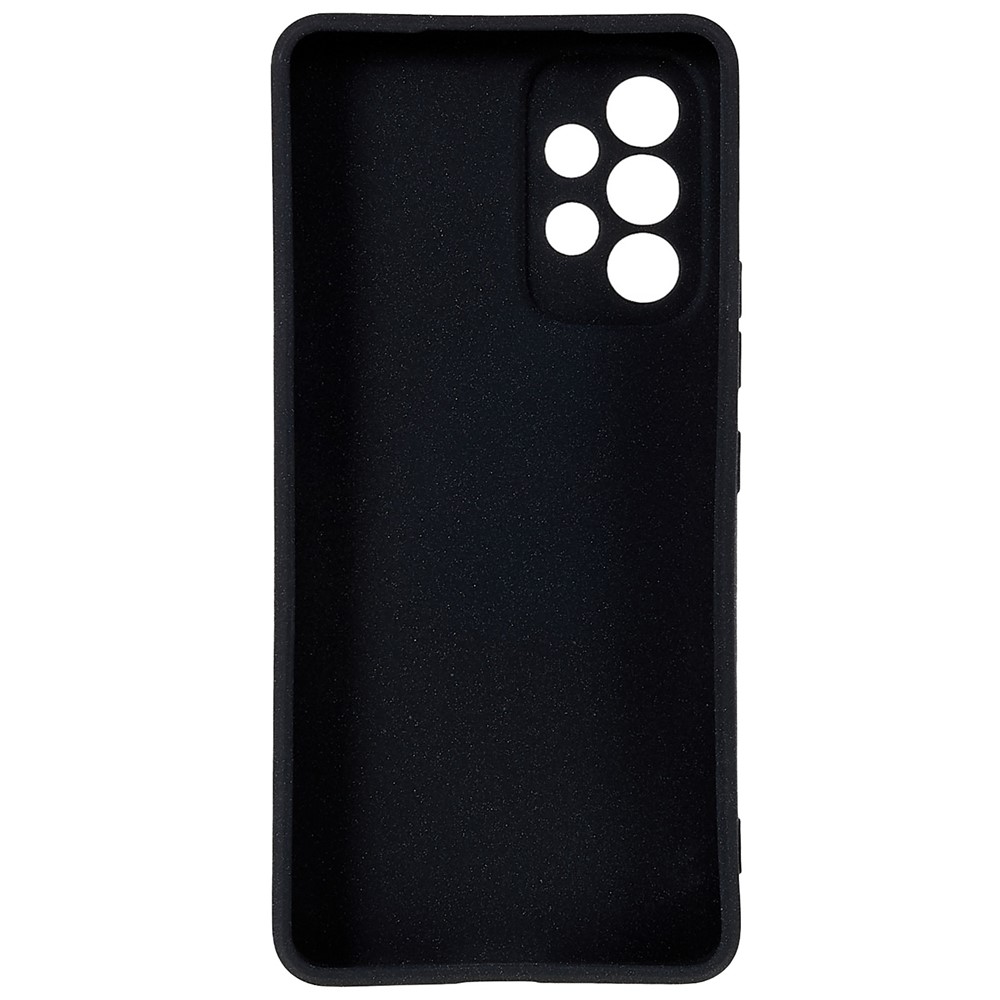 For Samsung Galaxy A53 5G Ultra Thin TPU Phone Case Drop-proof Back Cover Double-Sided Matte Phone Shell - Black-4
