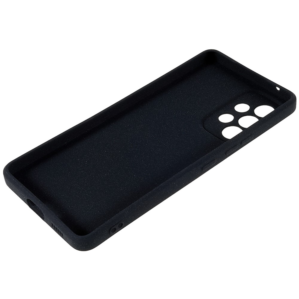 For Samsung Galaxy A53 5G Ultra Thin TPU Phone Case Drop-proof Back Cover Double-Sided Matte Phone Shell - Black-8