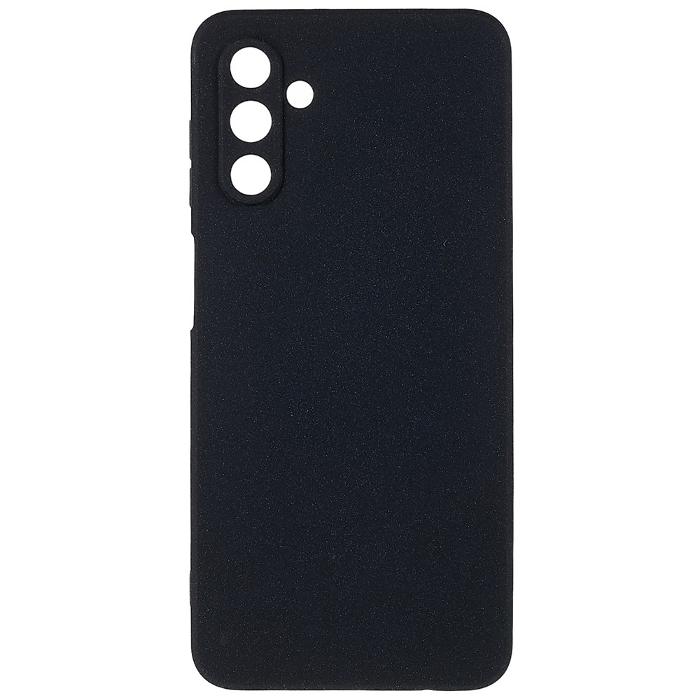 For Samsung Galaxy A13 5G Soft TPU Phone Case Drop-proof Back Cover Anti-wear Double-Sided Matte Phone Shell - Black-2