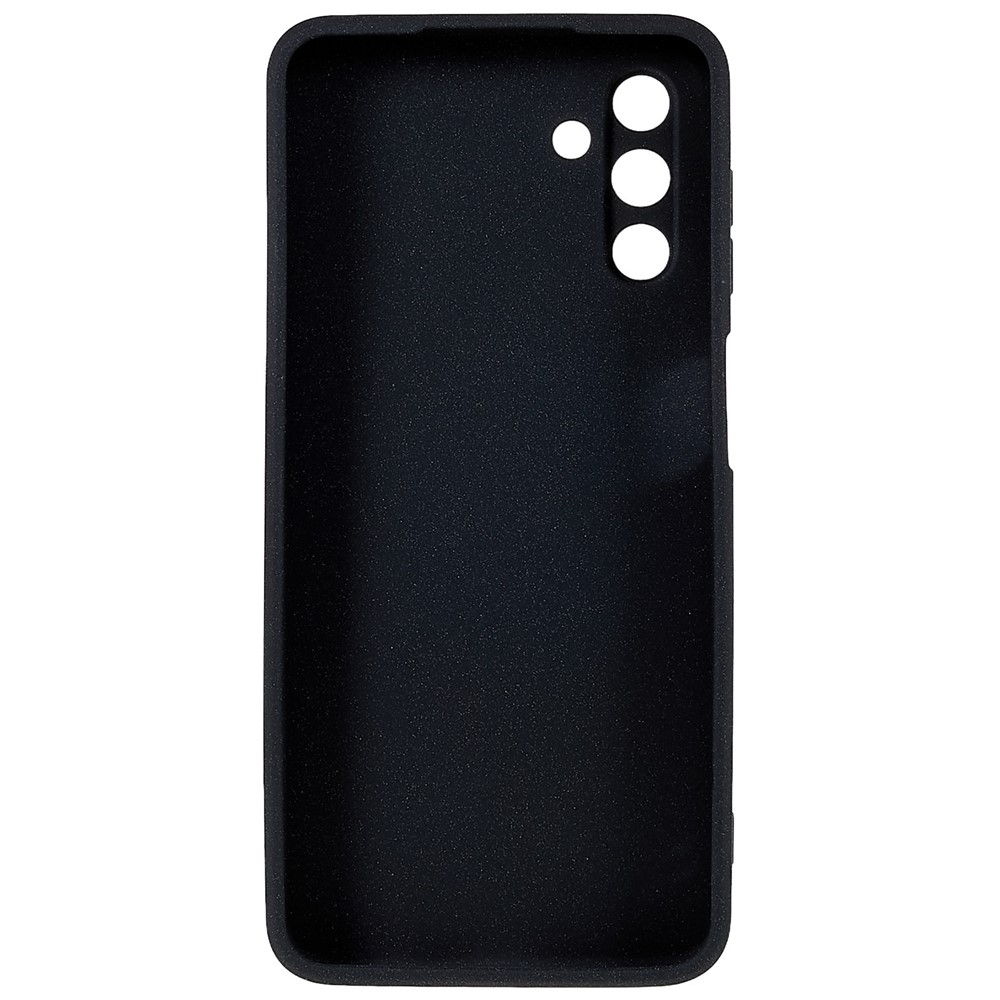 For Samsung Galaxy A13 5G Soft TPU Phone Case Drop-proof Back Cover Anti-wear Double-Sided Matte Phone Shell - Black-4