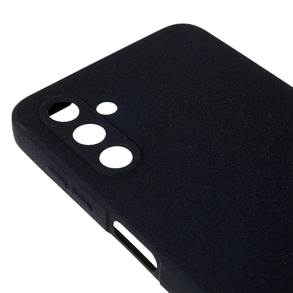 For Samsung Galaxy A13 5G Soft TPU Phone Case Drop-proof Back Cover Anti-wear Double-Sided Matte Phone Shell - Black-7