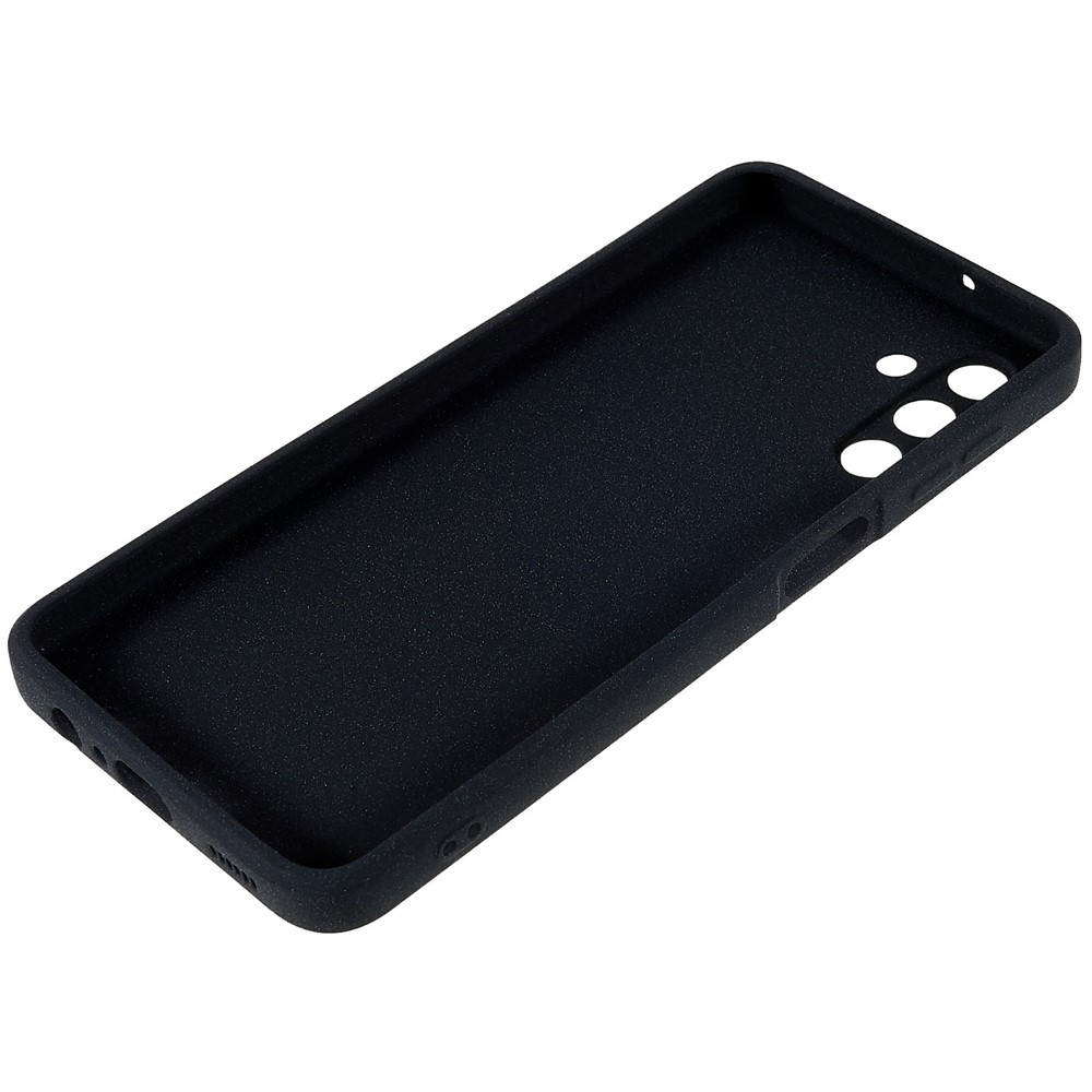 For Samsung Galaxy A13 5G Soft TPU Phone Case Drop-proof Back Cover Anti-wear Double-Sided Matte Phone Shell - Black-8