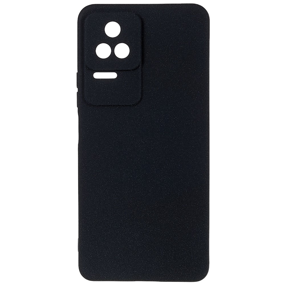 For Xiaomi Redmi K40S 5G / Poco F4 5G Ultra Thin Anti-fall TPU Phone Case Double-Sided Matte Phone Shell - Black-2