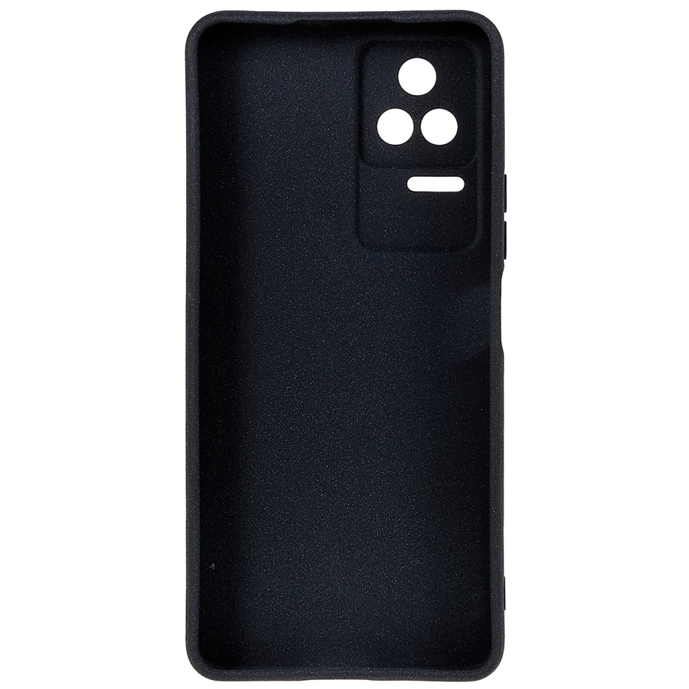 For Xiaomi Redmi K40S 5G / Poco F4 5G Ultra Thin Anti-fall TPU Phone Case Double-Sided Matte Phone Shell - Black-4