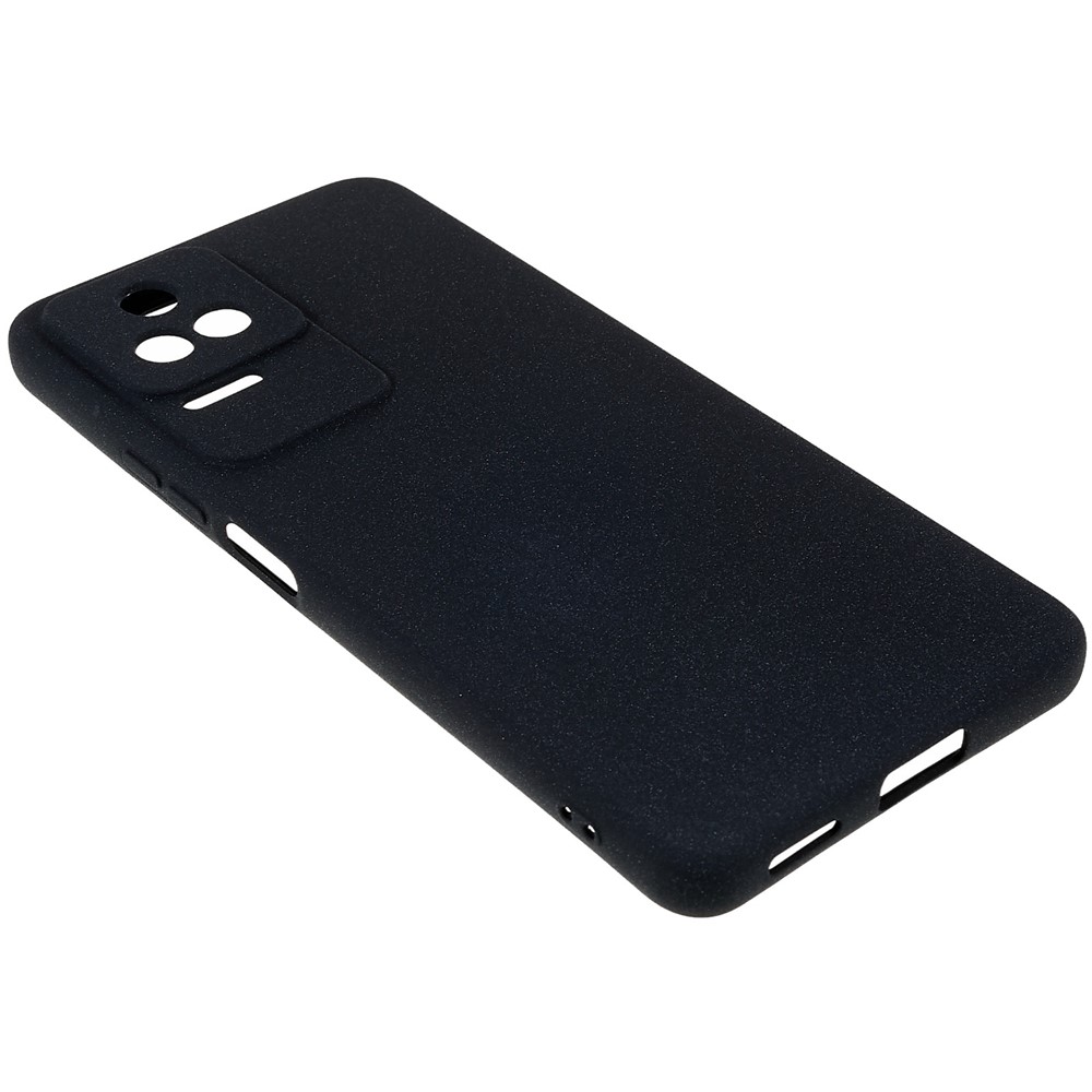 For Xiaomi Redmi K40S 5G / Poco F4 5G Ultra Thin Anti-fall TPU Phone Case Double-Sided Matte Phone Shell - Black-5